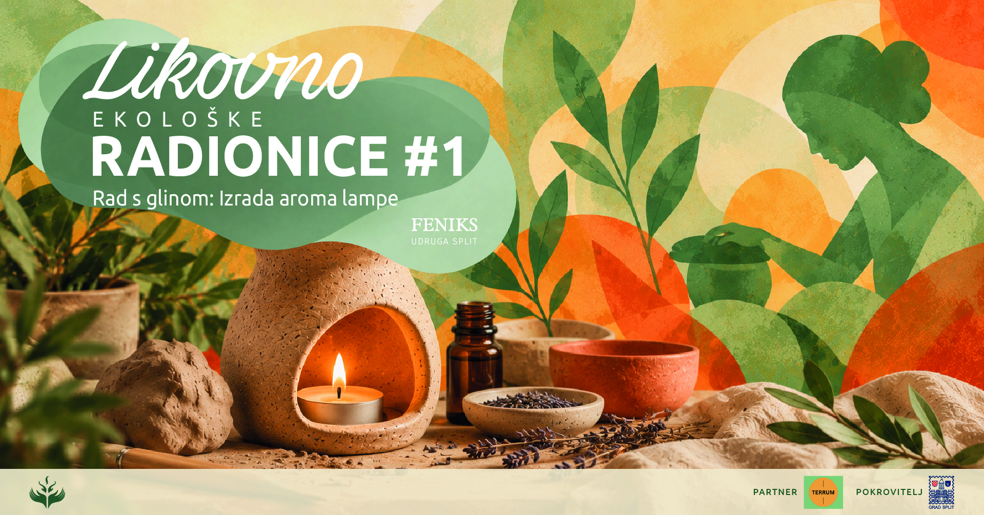Likovno ekoloske radionice aroma lampa