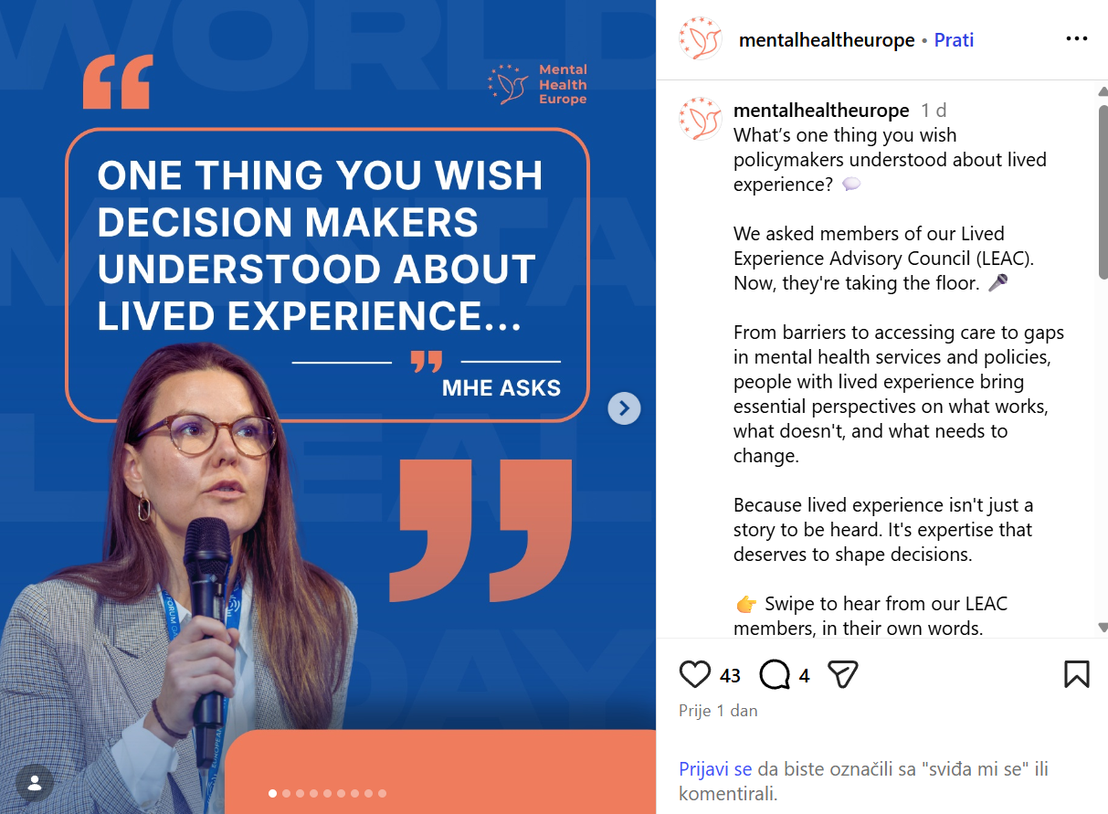 mental health europe